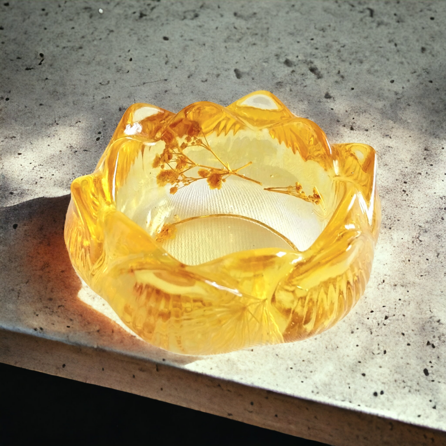 Lotus Tealight Resin Candle Holders