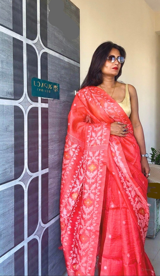Artisan Handwoven pure Tussar Silk RupaCJ Designs