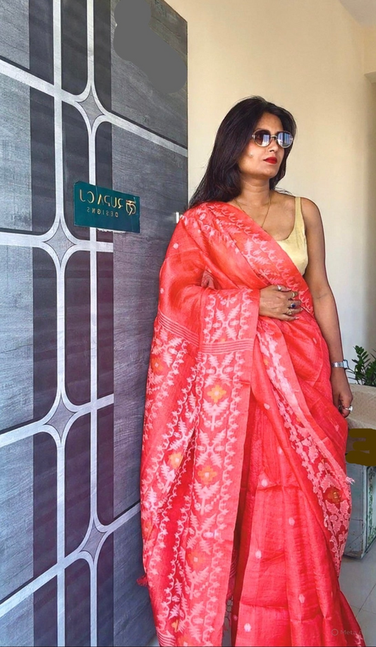Artisan Handwoven pure Tussar Silk RupaCJ Designs