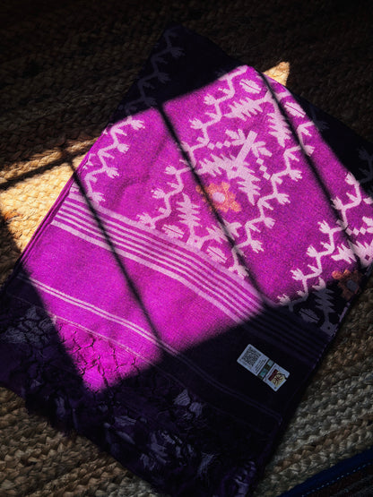 Pure Tussar silk saree - Rupacj Designs - Luxury Sustainable Indian womenswear | Artisan made | Slow Fashion- Occasion wear| Handcrafted In India