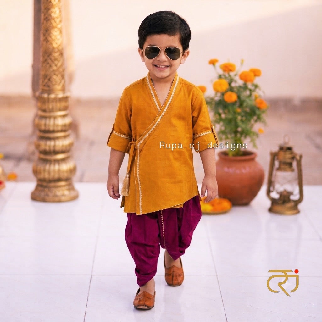 Angrakha kurta