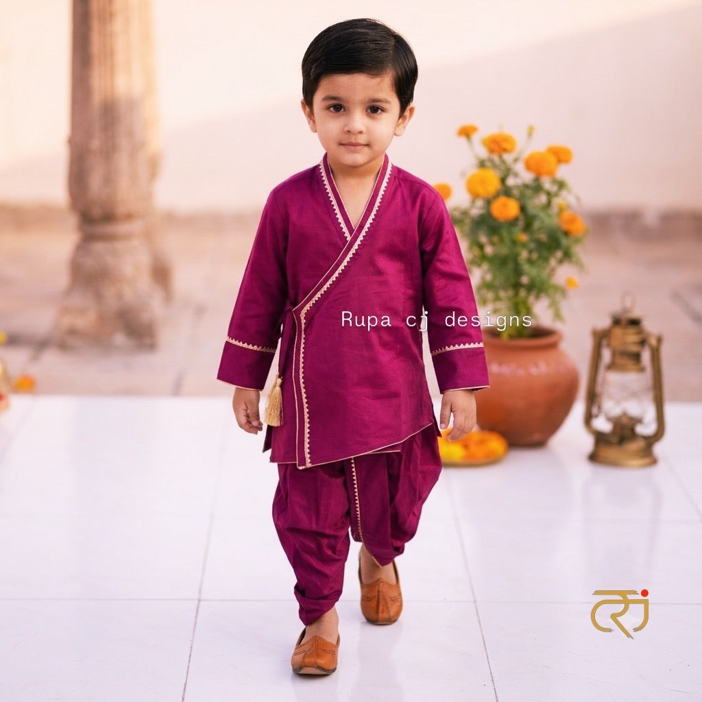 Angrakha kurta