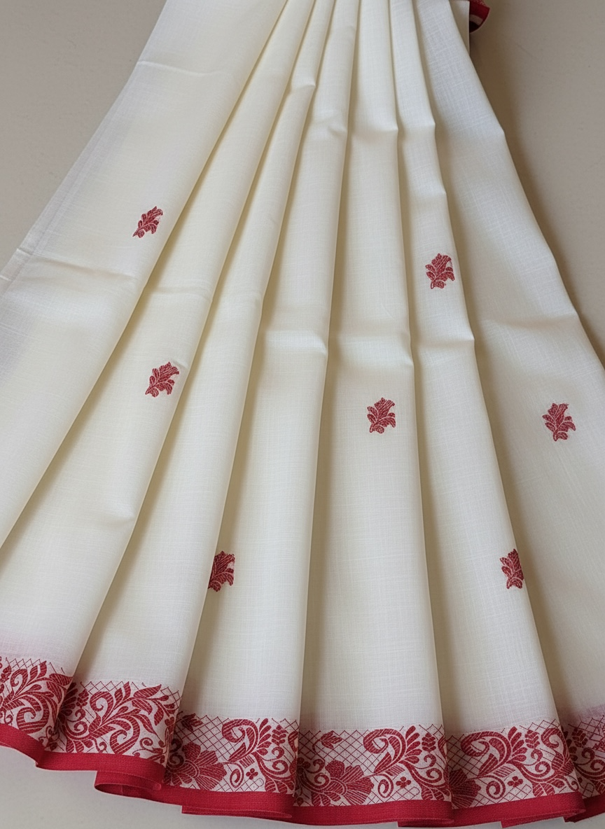 pure cotton handloom Baluchari saree - Rupacj Designs - Luxury Sustainable Indian womenswear | Artisan made | Slow Fashion- Occasion wear| Handcrafted In India