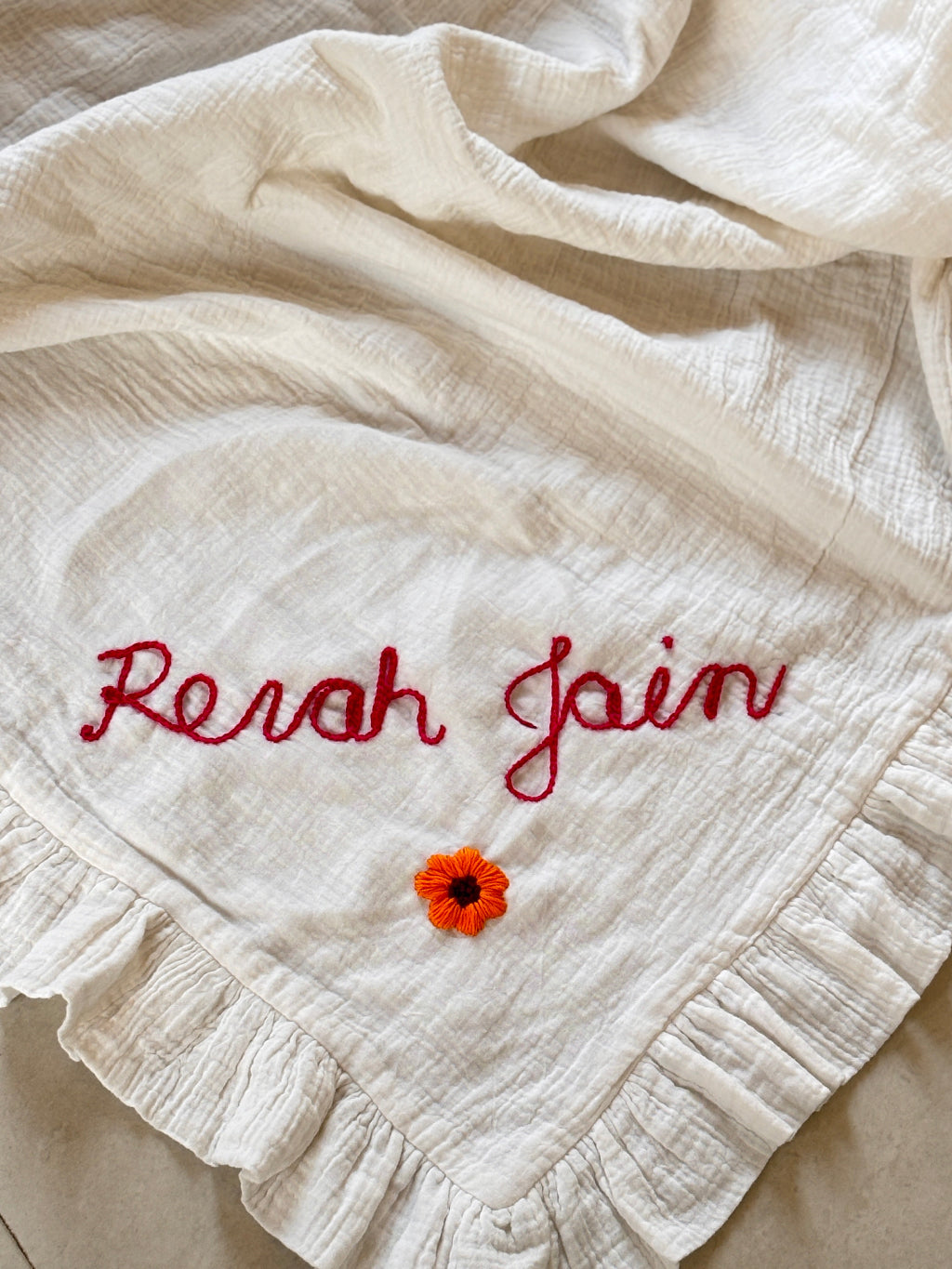 Organic cotton summer blankets for kids - Rupacj Designs - Luxury Sustainable Indian womenswear | Artisan made | Slow Fashion- Occasion wear| Handcrafted In India